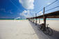 Bike and beach's picture